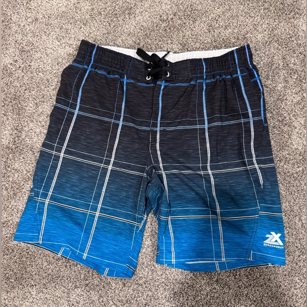 Men’s Lined Swimming Trunks, Large